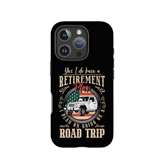 Road Trip Camping Summer Mountains IPhone Cases
