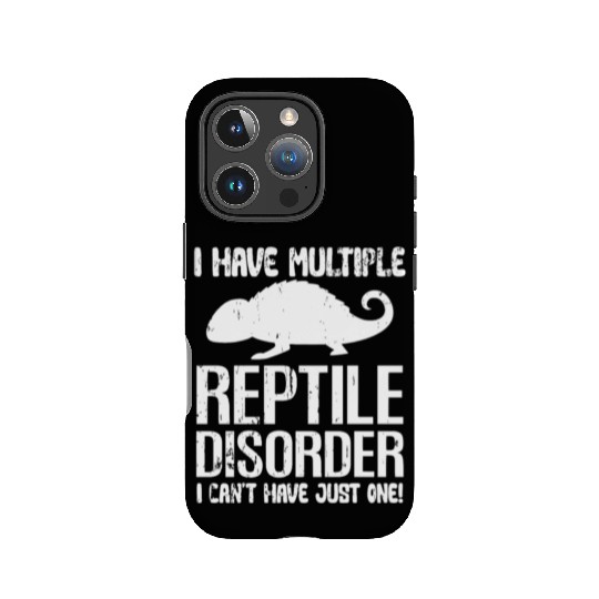 Funny Reptile Disorder Lizard Owner Animal Lover IPhone Cases