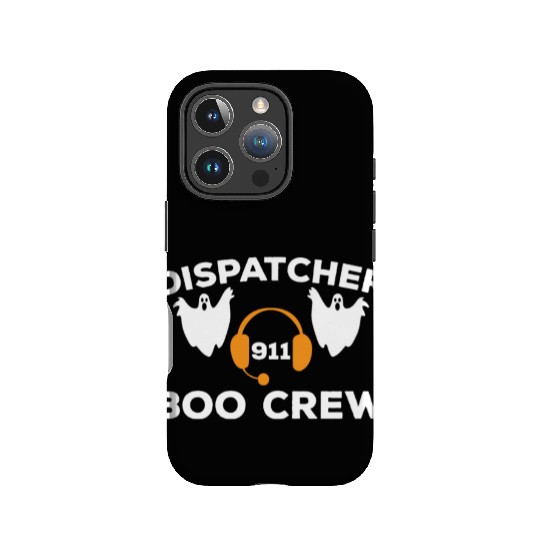 Funny Dispatcher 911 Boo Crew Spooky Halloween IPhone Cases