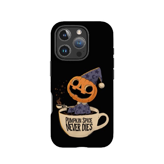 Pumpkin Spice Never Dies IPhone Cases