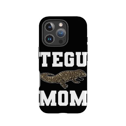 Tegu Mom Lizard Lover Reptile Keeper Animal Lover IPhone Cases
