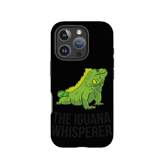 The Iguana Whisperer Gecko Lizard Lover IPhone Cases