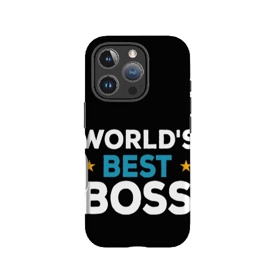 World s Best Boss Funny Best Boss 1 IPhone Cases
