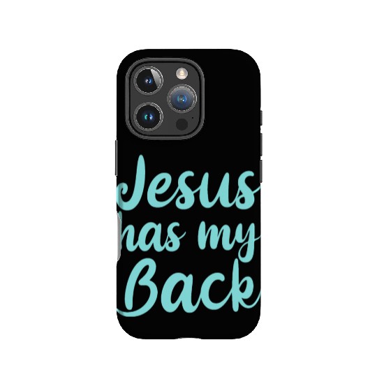 Jesus Has My Back 4 IPhone Cases