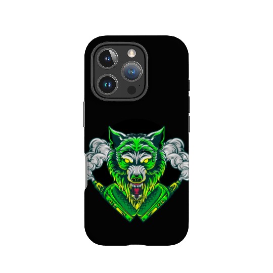 Mad Wolf IPhone Cases