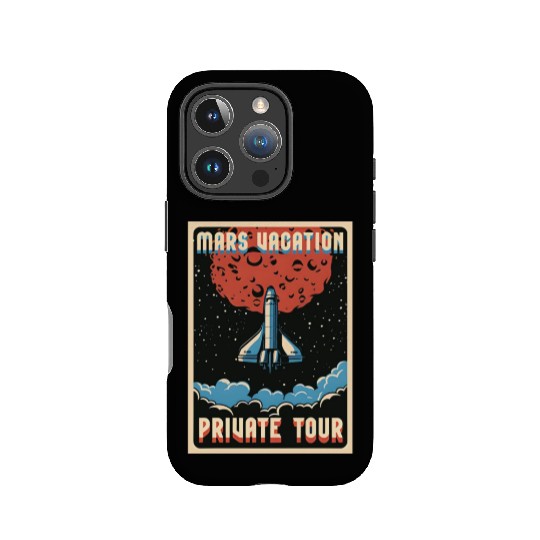 Mars vacation private Tour IPhone Cases, IPhone Cases, bags