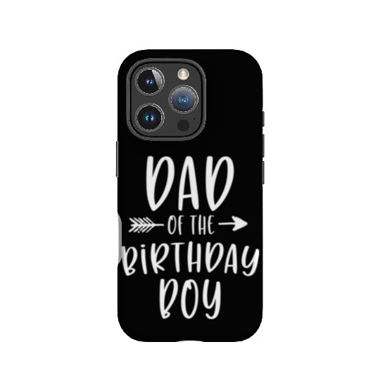 Dad Of The Daddy And Son Bday Party Father IPhone Cases