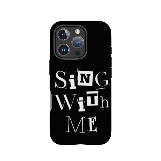 Sing with me Good Day to Sing Out Loud from Heart IPhone Cases