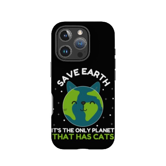 World Earth Day Anniversary Cat Lover IPhone Cases