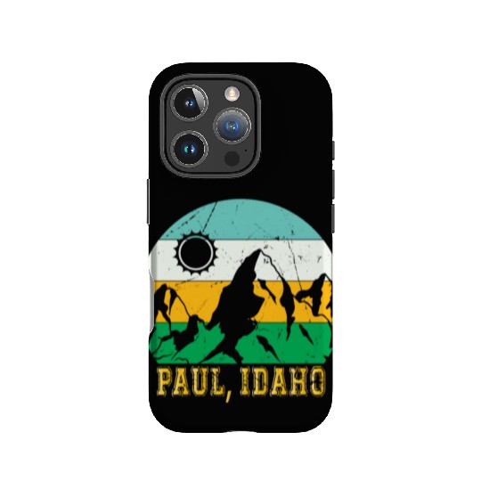 Idaho Mountain Hiking Souvenir Paul Mountain Trip IPhone Cases