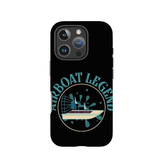 Airboat Legend Hydroplane Air Boat Propeller Swamp IPhone Cases
