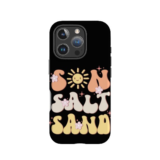 Sun Salt Sand, Summer Season IPhone Cases