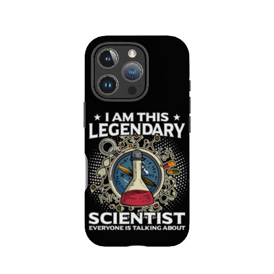 Science Teacher Physics Chemistry Funny scientist IPhone Cases