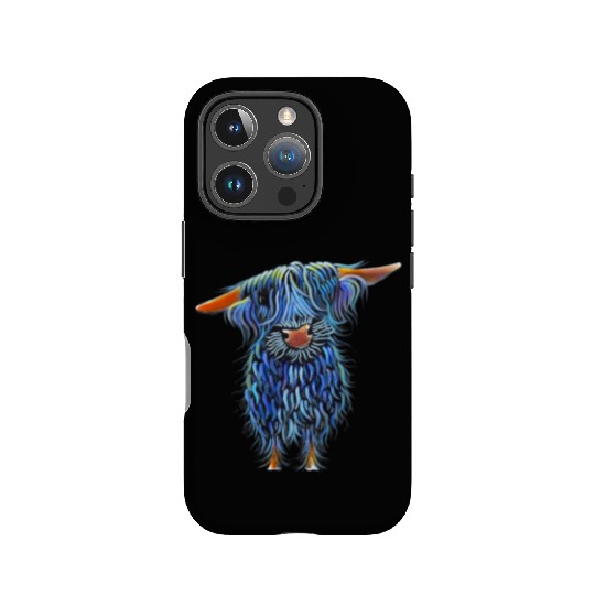 Scottish Highland Cow Hairy Cow Cattle Farmer Cow IPhone Cases