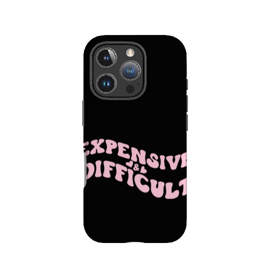 Expensive And Difficult Bougie Bougee Preppy Aesth IPhone Cases