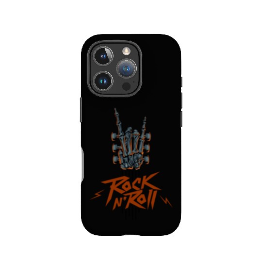 Guitar Neck Skeleton Hand Rock And Roll Guitar IPhone Cases