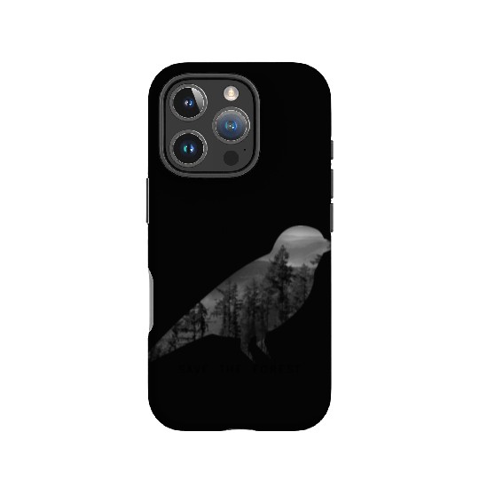 Bird Save the forest IPhone Cases