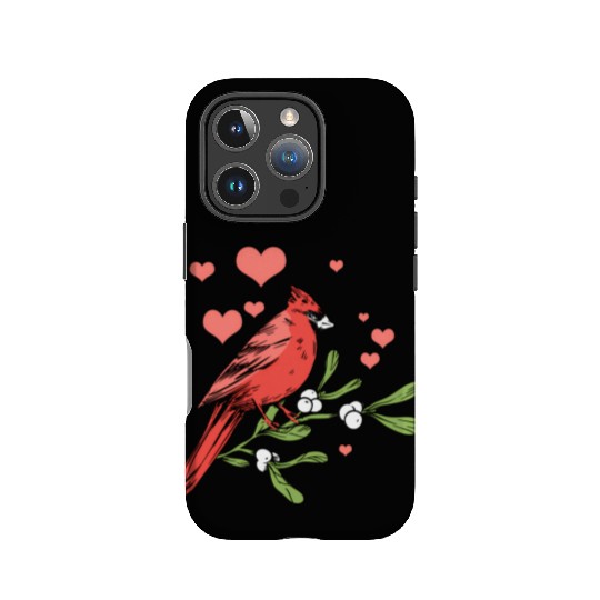 Bird Bird Watching Bird Watcher Birder Heart Cardi IPhone Cases
