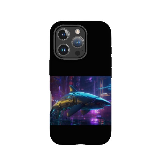 Cybernetic Ocean Warrior IPhone Cases