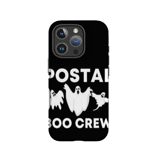Postal Boo Crew Worker Spooky Halloween Party IPhone Cases