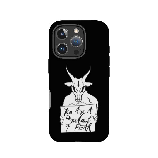 You'Re A Product Of Fear Baphomet Goat Satanic Luc IPhone Cases
