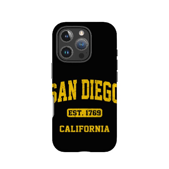 San Diego California State Athletic Style IPhone Cases