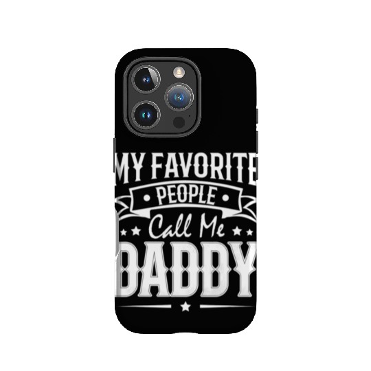 Wo My Favorite People Call Me Daddy Vintage IPhone Cases