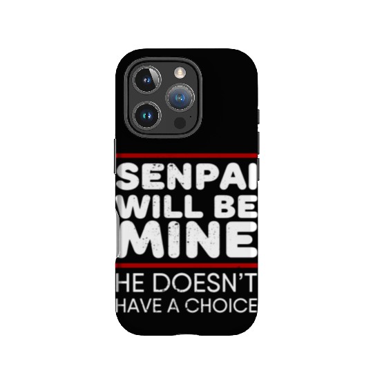 Senpai Will Be Mine Yandere Cosplay IPhone Cases
