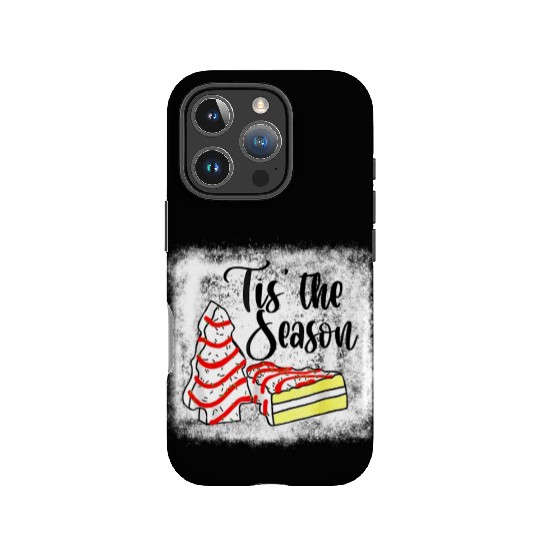 Little Tis' The Season Tree Cakes Debbie Becky Jen IPhone Cases