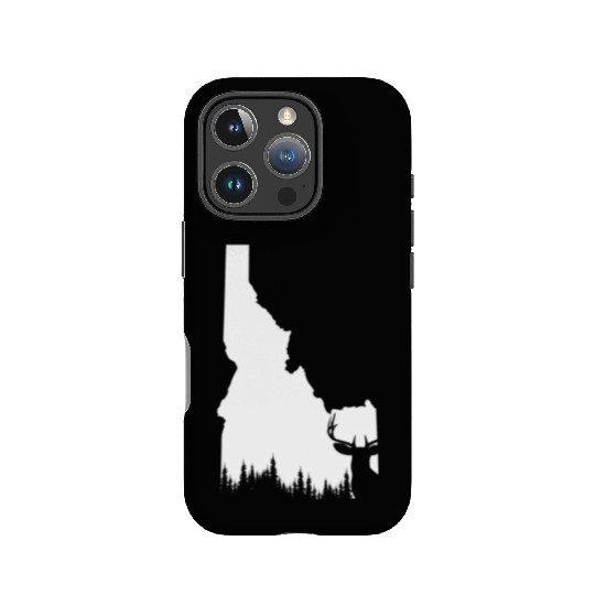 Hunter Elk Deer State Idaho Hunting IPhone Cases