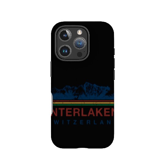 Switzerland Interlaken Swiss Mountain Climbing IPhone Cases