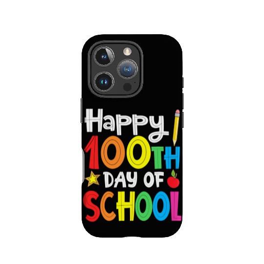 Happy 100Th Day Of School Teacher Rainbow IPhone Cases