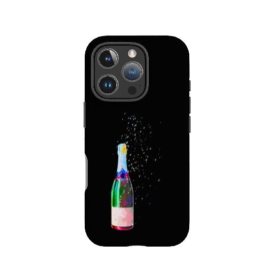 Champagne Bottle Sparks IPhone Cases