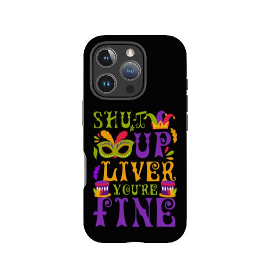 Mardi Gras New Orleans Fool Music IPhone Cases
