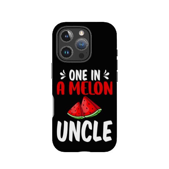 One In A Melon Uncle Watermelon Family IPhone Cases