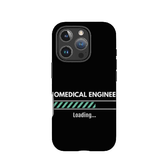 Biomedical Engineer Loading Studying Biomedical En IPhone Cases
