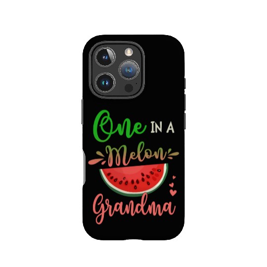Family One In A Melon Grandma Party Family IPhone Cases