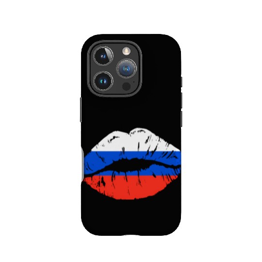 Russian Flag Lips For Russians Russia IPhone Cases