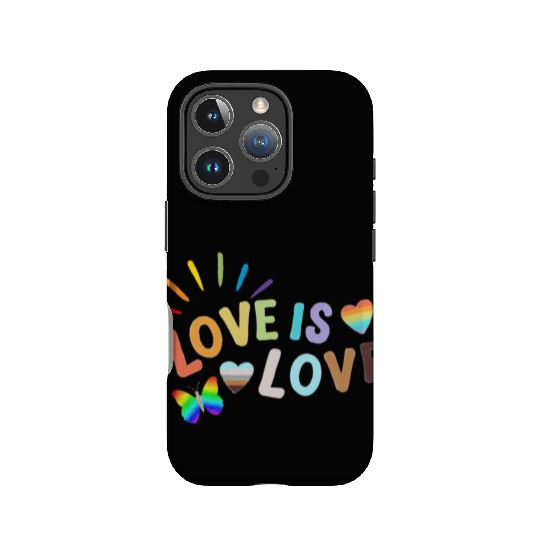 Love is Love - LGBTQ Gay Pride Rainbow IPhone Cases