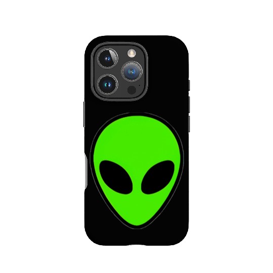 Alien Head Pocket Patch Area 51 IPhone Cases