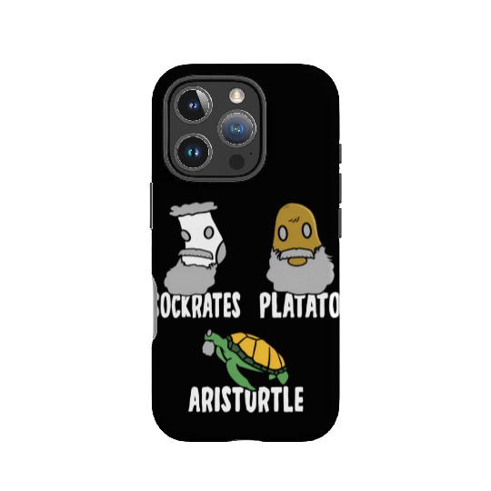 Philosophy Socrates Plato Aristotle Meme For Philo IPhone Cases