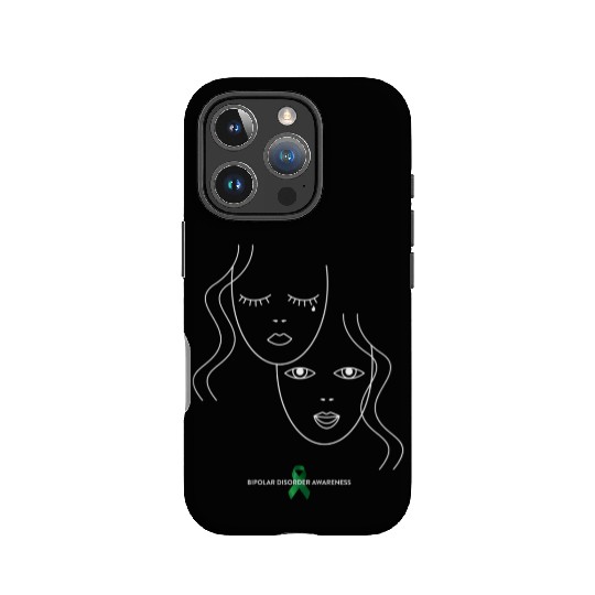 Bipolar Disorder Awareness Mental Health Bipolar D IPhone Cases