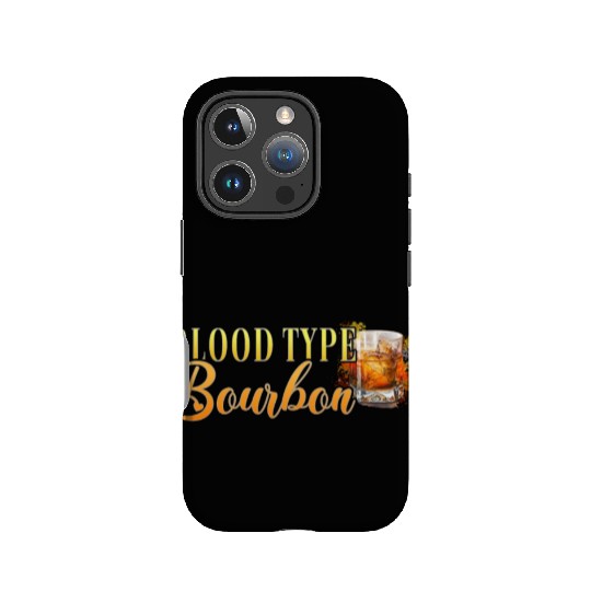 Blood Type Bourbon Cocktail Bartender IPhone Cases