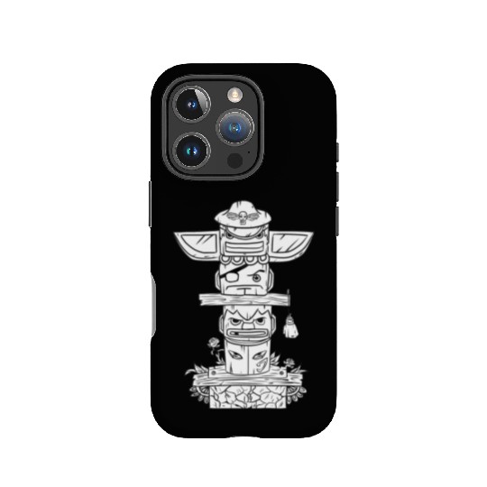 Totem Street Fighter Shadaloo IPhone Cases