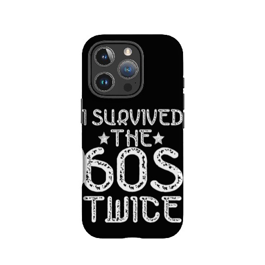 I Survived The Sixties 60S Twice IPhone Cases