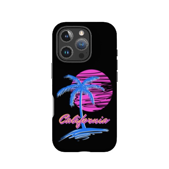 California Beaches 80S IPhone Cases