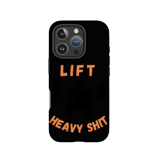 Bodybuilding Lift Heavy Shit Gym IPhone Cases