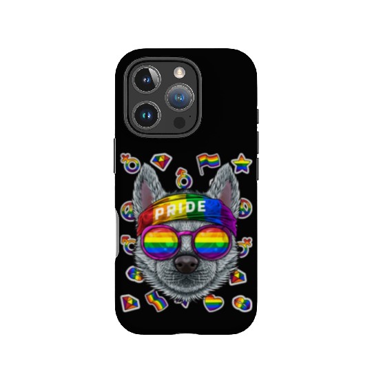 Lgbt Husky Gay Pride Month Dog Rainbow Lesbian IPhone Cases