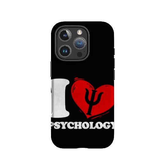 I Love Psychology Psychologist IPhone Cases