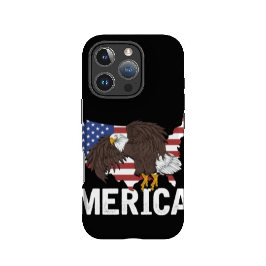 Us Flag Merica Pride Patriot Proud American Bald IPhone Cases